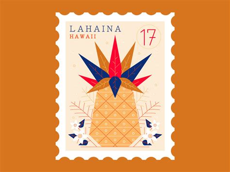 23 Beautiful Stamp Illustration Designs Bashooka Illustration