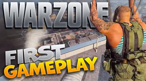 My First Warzone Gameplay Modern Warfare Youtube
