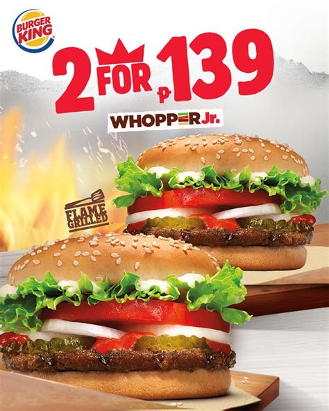 Burger king which is also called as bk is very big international chain of fast food and is seen competing very strongly with mcdonald's for a very long time. Burger King Buy 1 Take 1 Whopper Jr. December 2018 ...