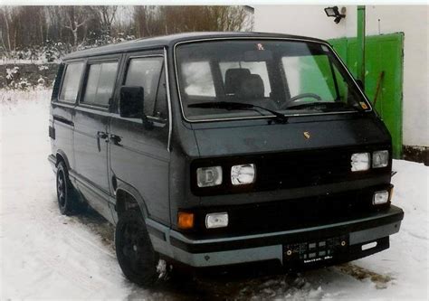 In The Mid 1980s Porsche Offered A Factory 911 Vw T25 T3
