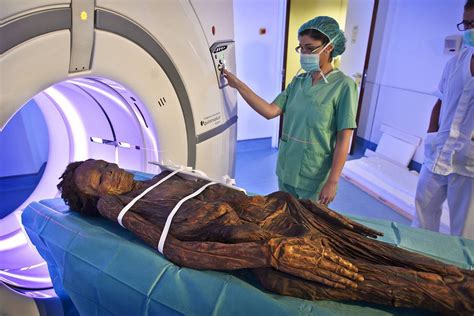 a night out of the museum mummies in the ct scanner ge healthcare the pulse