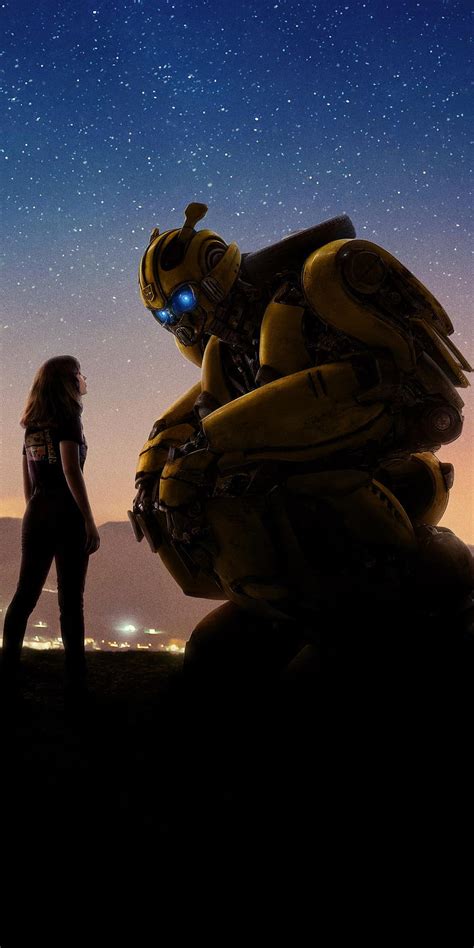 1080x2160 Bumblebee Movie 2018 Cool New Poster One Plus 5thonor
