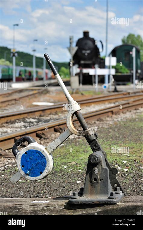Railroad Track Railway Switch Hi Res Stock Photography And Images Alamy