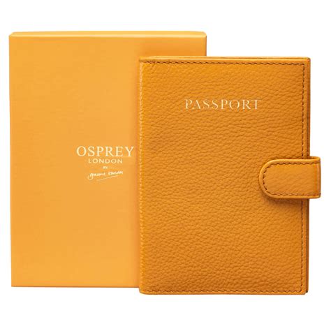 This applies to the primary cardholder as well as any authorized users (additional cardholders you add). Osprey London Tilly Leather Passport Holder, Mustard | Costco UK