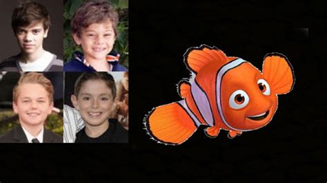 Animated Voice Comparison Nemo Finding Nemo Youtube
