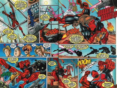Thor Vs Deadpool Sword Fight Battles Comic Vine