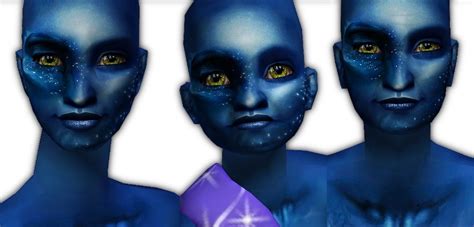 Mod The Sims Avatar Inspired Alien Skin Tone Eyes