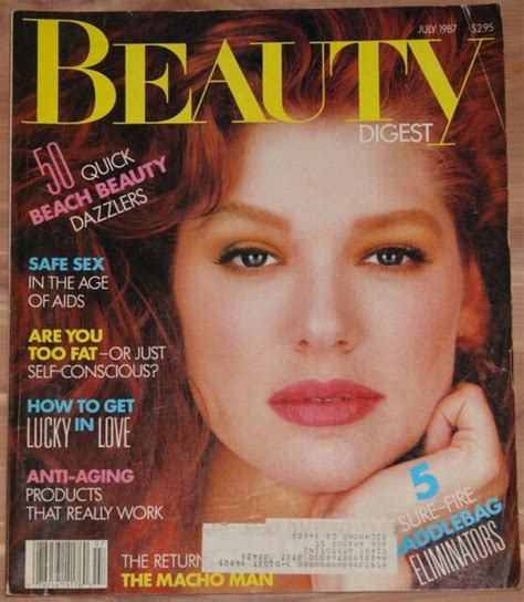 July 1987 Beauty Digest Magazine Rochelle Redfield Ebay