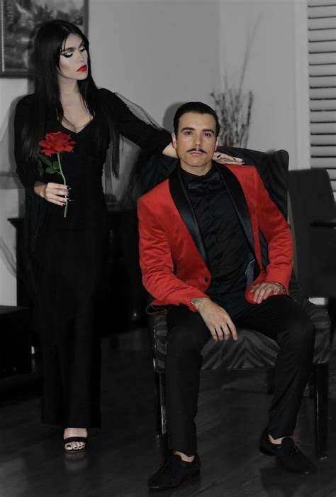 Morticia And Gomez Addams Couples Costume Couple Halloween Costumes