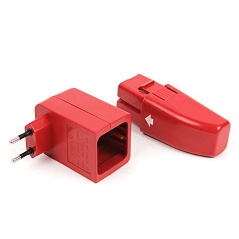 Ontel Replacement Battery And Charger For All Swivel Sweepers Red Red