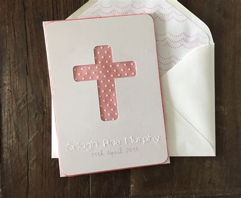 The Cutest Baptism Card A Brilliant Keepsake Too Handmade Stationery