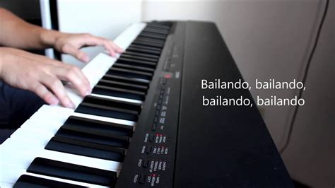 Enrique Iglesias Bailando Piano Cover Youtube