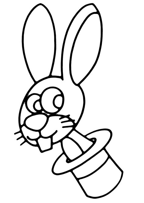 De nouveaux dessins tous les mois pour toi et tes amis. Dessin De Lapin A Imprimer - PrimaNYC.com