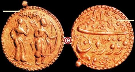 The Ram Sita Gold Coin Of Akbar Minted In 1585 Gold Coins Color