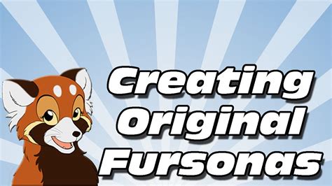 Ever wonder what your fursona is? Creating Original Fursonas - YouTube