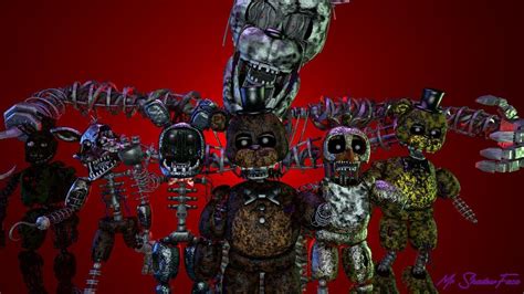 Ignited Fnaf Characters