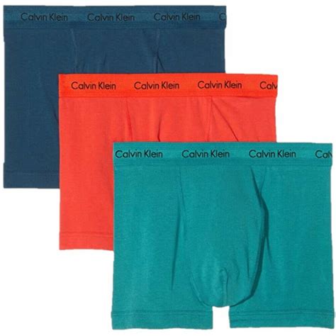 Calvin Klein Mens Boxers Trunks 3 Pack Several Colours Classic Fit Ck S