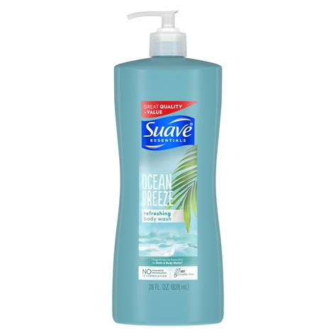 Suave Essentials Ocean Breeze Body Wash Shop Body Wash At H E B