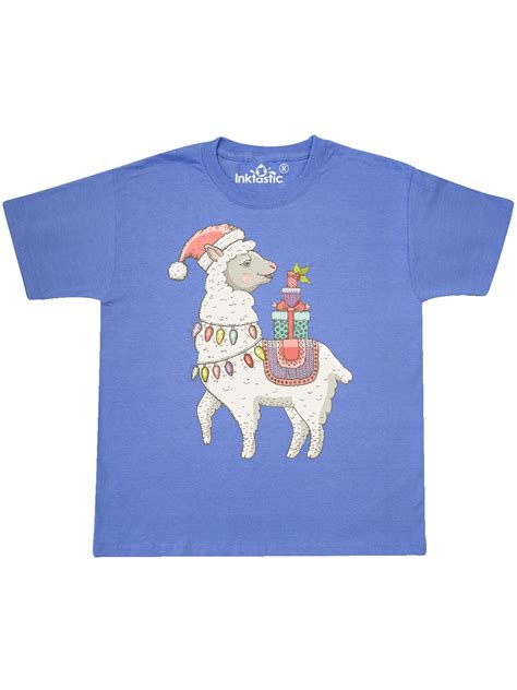 Christmas Llama Youth T Shirt Walmart Com Walmart Com