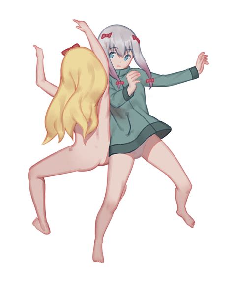 Izumi Sagiri And Yamada Elf Eromanga Sensei Drawn By Maredoro Danbooru