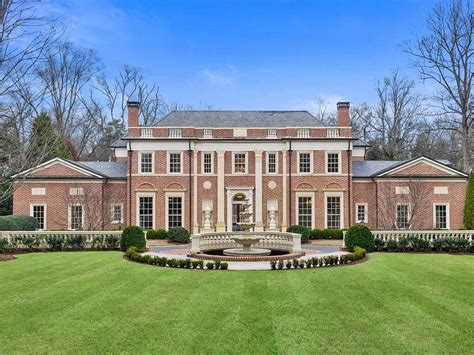 15000 Square Foot Neoclassical Style Mansion In Atlanta Ga The