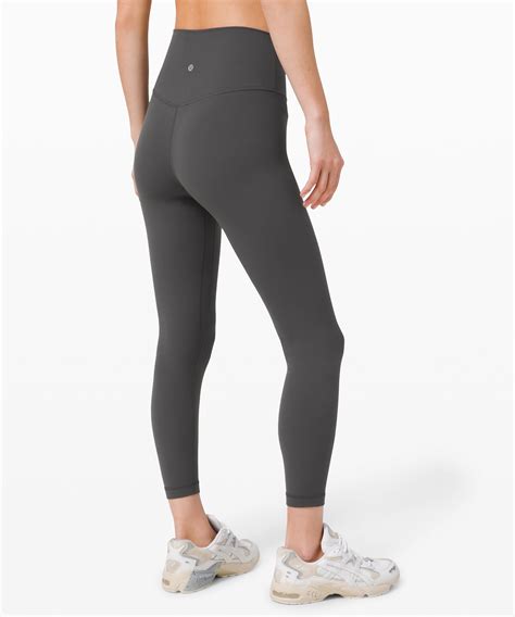 lululemon Women's Align Pant II 25", Graphite Grey, Size 6 ...