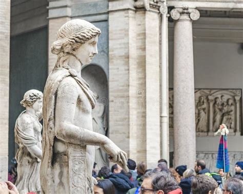 People In Vatican City Wait For The Papal Conclave Editorial Stock