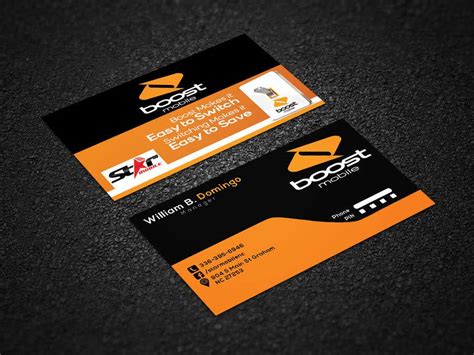 Ebc mobile™ is an innovative way of sharing information previously shared on business cards, brochures, pamphlets etc. Entry #7 by risfatullah for Boost Mobile Business Card ...