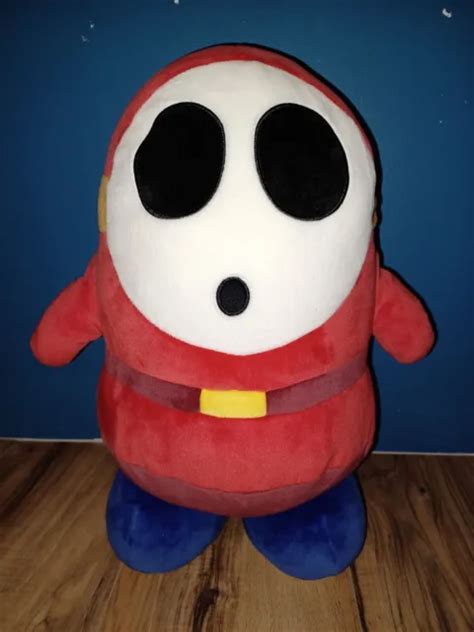 Club Mocchi Mocchi Super Mario Shy Guy Mega 15 Inch Plush Stuffed Toy