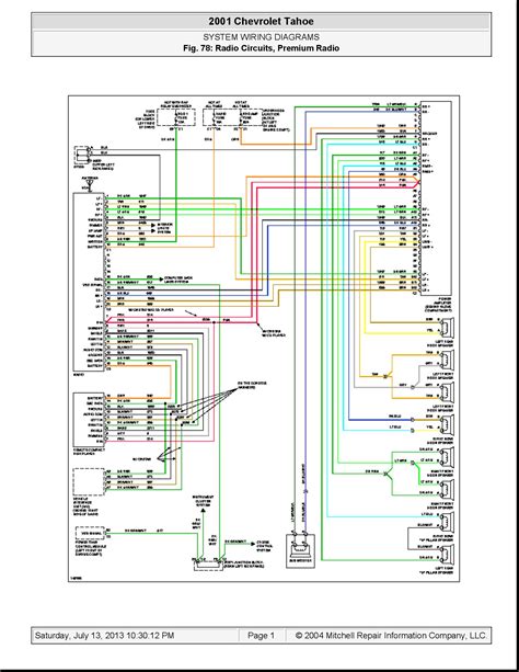 2002 Chevy Tahoe Radio Wiring Diagram Cadicians Blog