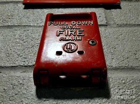 Fire Alarm Pull Station Photograph By Ben Schumin Fine Art America