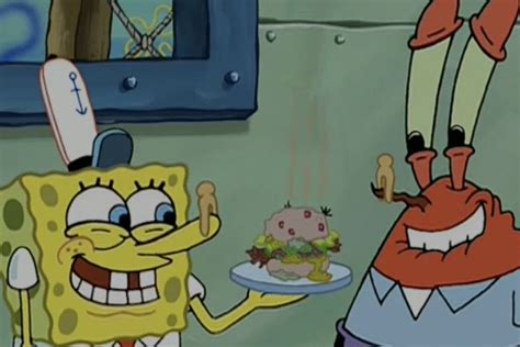 Burger Inspired By Spongebobs Nasty Patty Is Totally Edible Nerdist