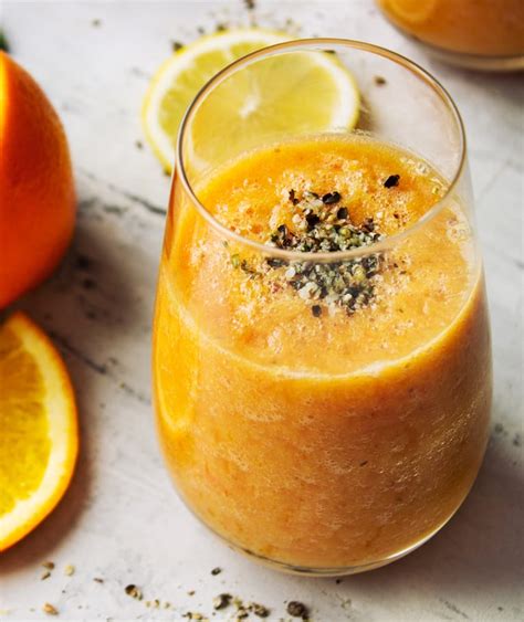 Immune Boosting Turmeric Citrus Smoothie Healthy Blog