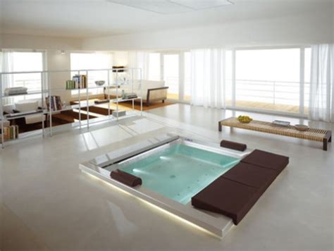 Such design makes tubes easy to get in. Modern Bathtub Designs