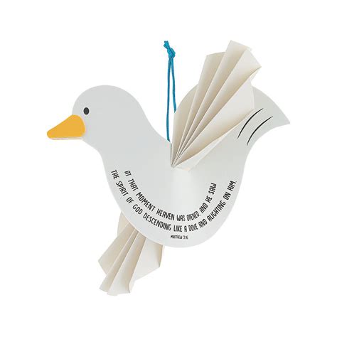 3D+Dove+Craft+Kit+-+OrientalTrading.com | Craft kits, Crafts, Vbs crafts