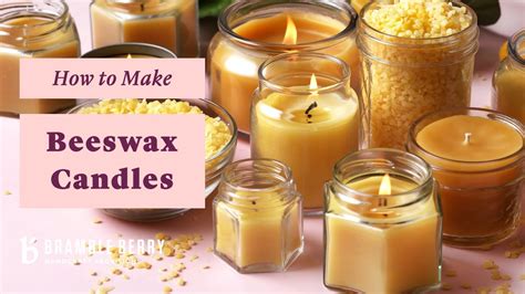 How To Make Beeswax Candles Tips And Tricks From An Expert