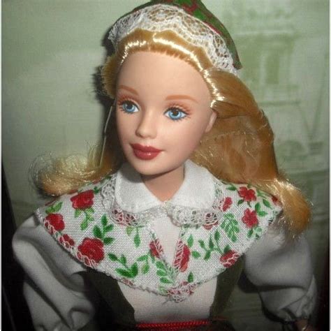 Кукла Барби Шведка swedish barbie коллекционная mattel [24672]