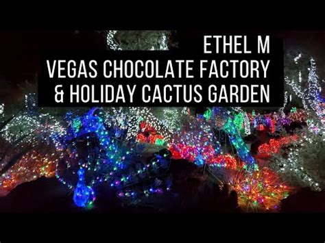 Ethel m botanical cactus gardens holiday lettings. VEGAS Ethel M Chocolate Factory & Holiday Cactus Garden ...