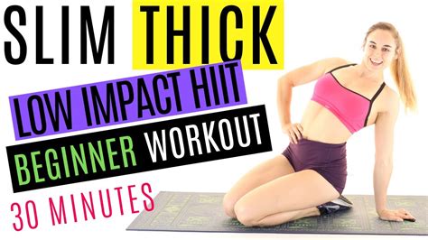 Minute High Intensity Low Impact Hiit Workout Slim Thick Workout