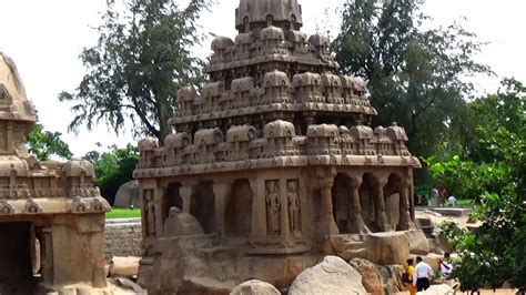 Five Rathas Mahabalipuram Youtube