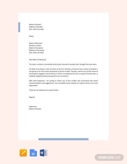 Formal Letter Sample Template 74 Free Word Pdf Documents Download