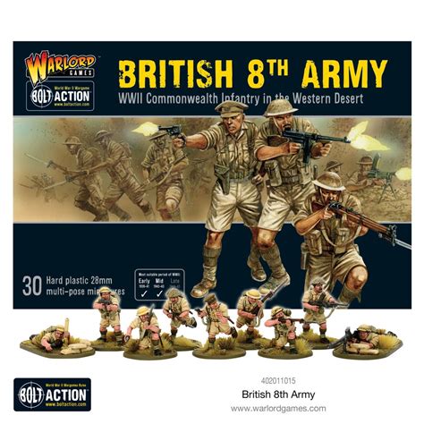 Warlord Games Bolt Action British 8th Army Wwii Commonwealth
