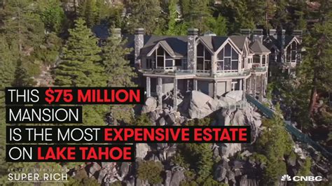 Lake Tahoes Most Expensive Home Is A 75 Million Lakefront Mansion
