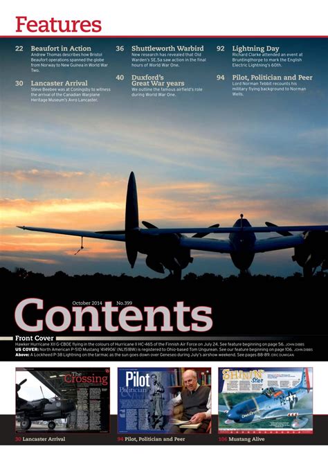 Flypast Magazine October 2014 Back Issue