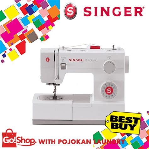 Para pemula pun bisa dengan mudah menggunakan mesin dengan tipe ini. Jual SINGER 5523 Scholastic Mesin Jahit Portable Heavy ...