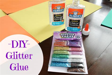 How To Make Glitter Glue Tips And Tricks
