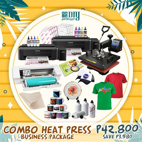 Combo Heat Press Business Package