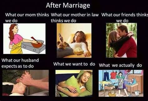 I Bet Thats Exactly What My Mother In Law Thinks After Marriage Marriage Humor Life After