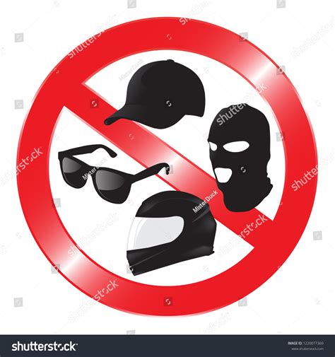 Please Remove All Head Covering And Sunglasses Royalty Free Stock