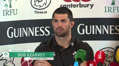 Irish Rugby Tv Rob Kearney And Michael Kearney Youtube
